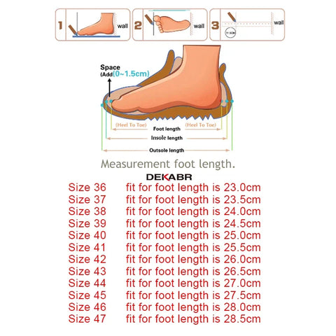 DEKABR Heren Casual Loafers van Echt Leer