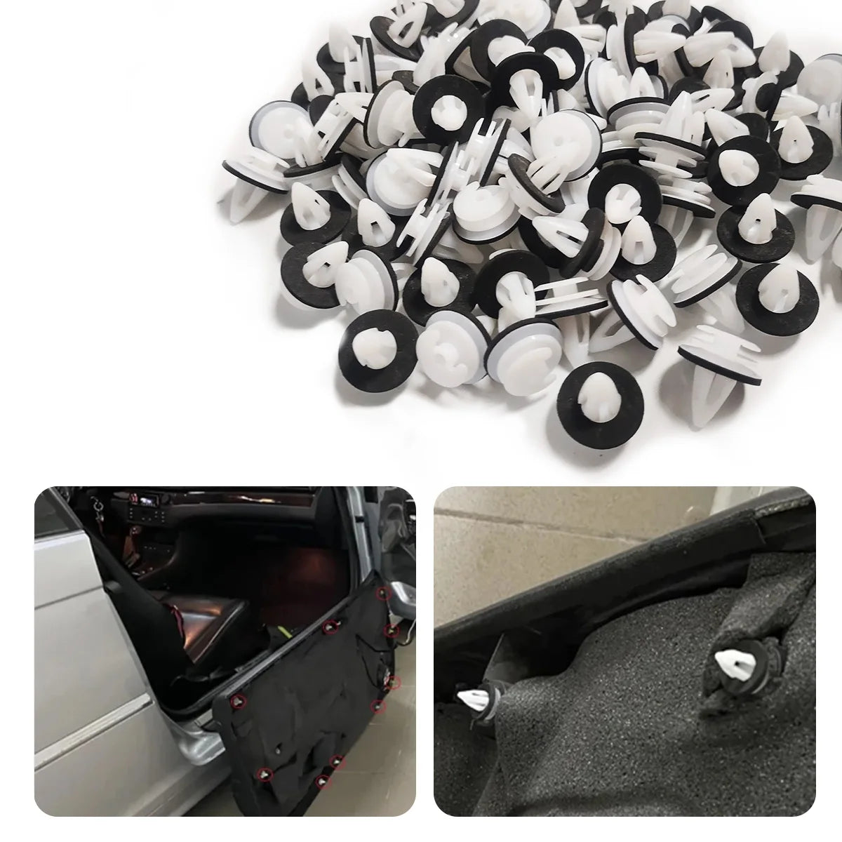 Universal Auto Fastener Clips
