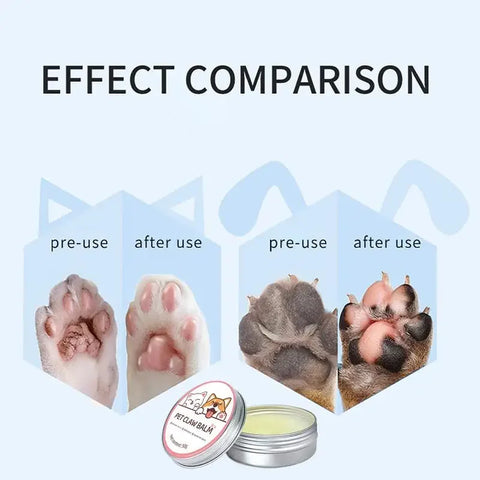 Potenbalsem voor katten 50g Katten- en hondenpootbeschermende crème Huisdierneusbeschermer Hydraterende crème Huisdierkloven Voetreparatie Accessoires voor katten 