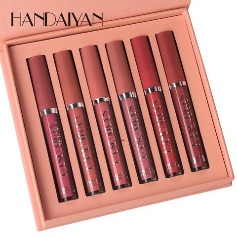 HANDAIYAN Set of 6 NonStick Cup Liquid Lipstick