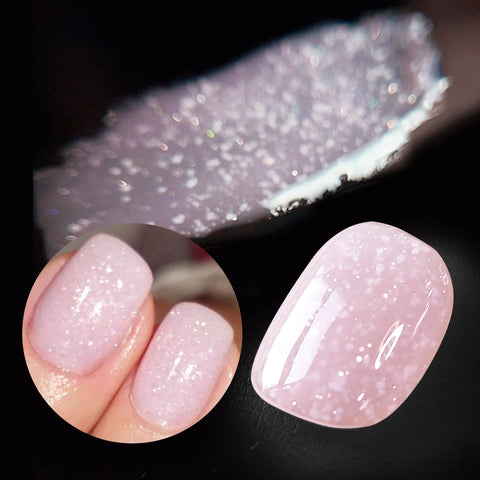 BORN PRETTY 10ml Snow Glitter Gel Nail Polish