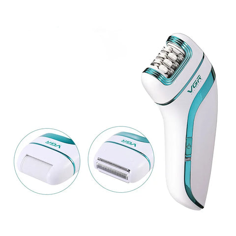Original VGR 3-In-1 Ladies Epilator and Shaver