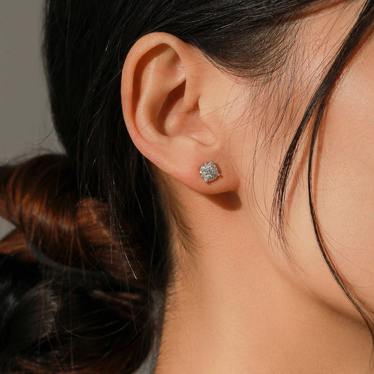 MODIAN D Color Moissanite Stud Earrings