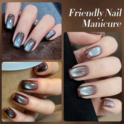 BORN PRETTY 10ml Mint Chocolate Cat Magnetic Gel Nail Polish