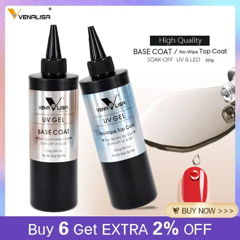 Venalisa 225g Super Quality Soak Off Gel Nail Art