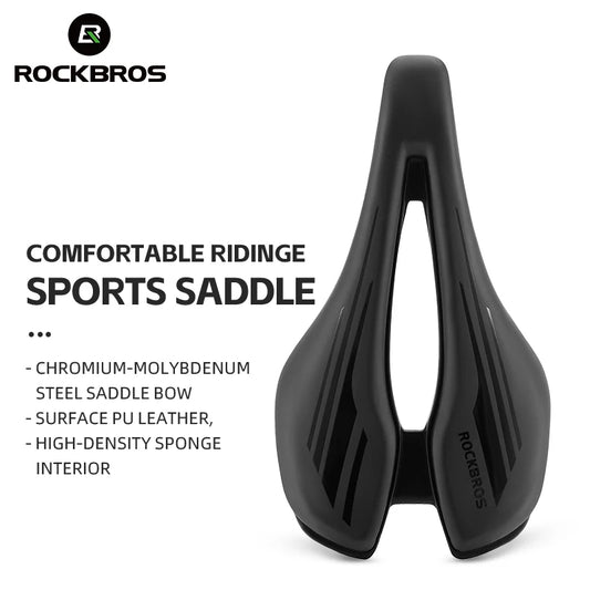 ROCKBROS Ultralight Hollow Comfortable Bicycle Saddle for MTB and Road Cycling