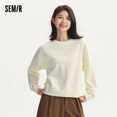 Semir Women's Basic Loose Sweatshirt