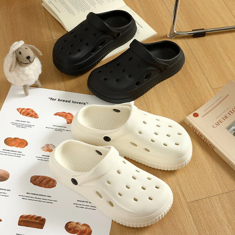 QYCKABY Minimalistische klompen sandalen voor mannen en vrouwen