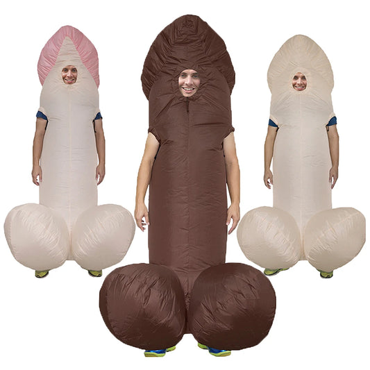 Inflatable Penis Costume for Adults - Fun & Sexy Jumpsuit