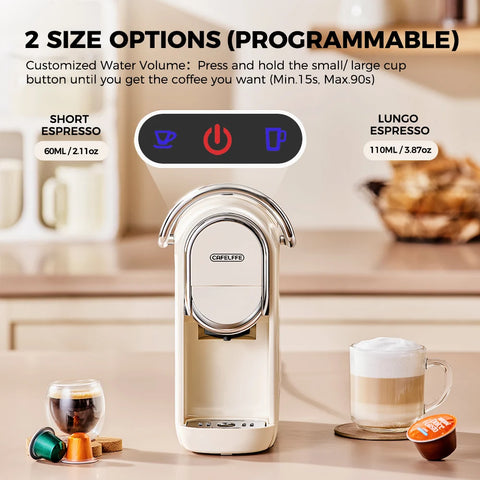 Cafelffe 3in1 Capsule Coffee Machine