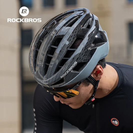 ROCKBROS Breathable 16-Hole Cycling Helmet for Men and Women