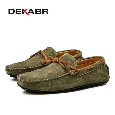 DEKABR Lässige Herrenschuhe aus echtem Leder 