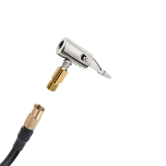 Draagbare opblaasbare pomp voor autobanden - Luchtcompressor met weerhaakconnector 