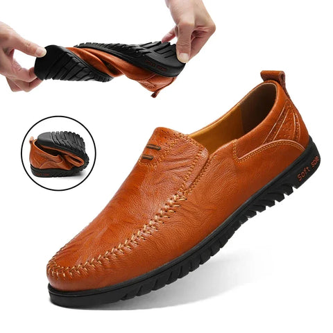 DEKABR Echt leren heren casual schoenen loafers