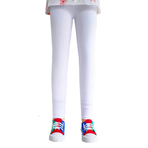 Spring Leggings for Girls 2024 - Slim Candy Color Pants