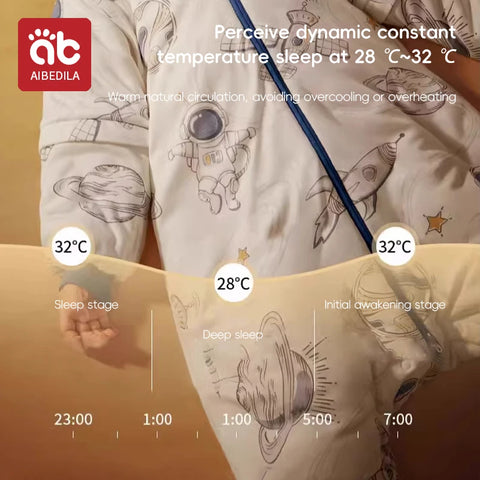 AIBEDILA Baby Sleeping Bag for Winter