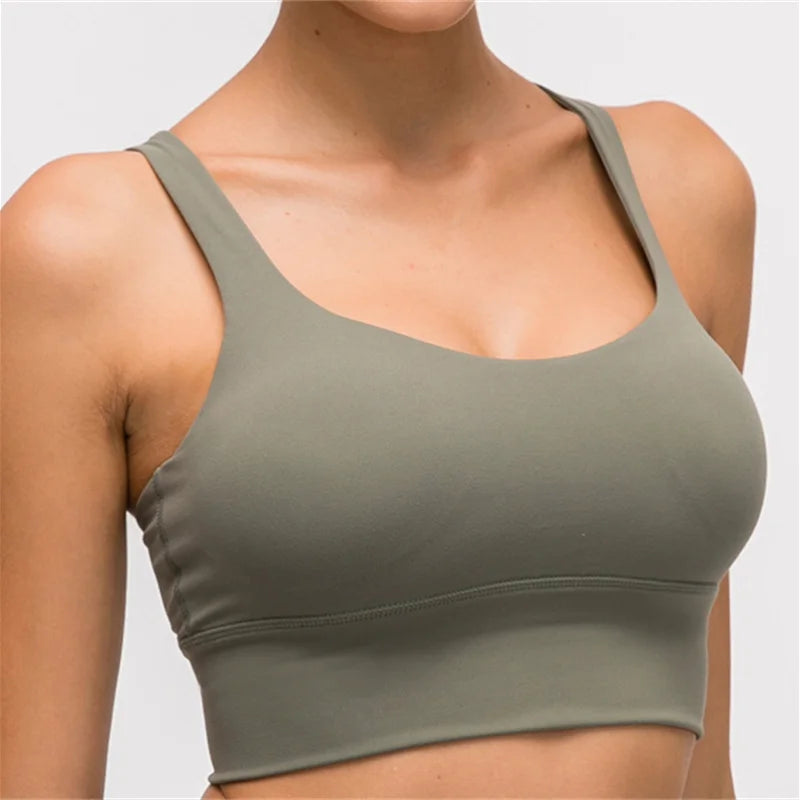 Nepoagym BOOST Cross Back Sport Bra Top for Women