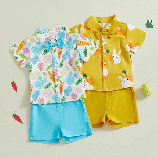 Tregren Infant Baby Boy Easter Outfit Set