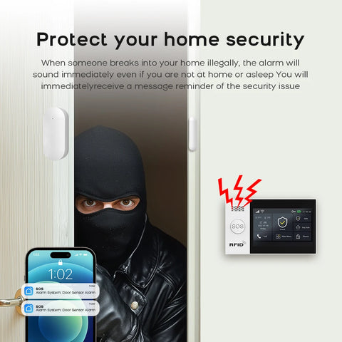 PGST PG-107 Tuya Wireless Home Security System