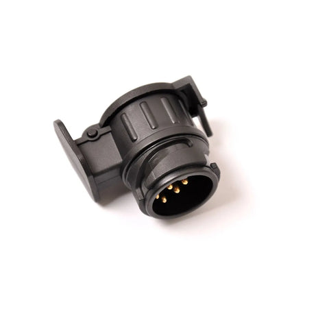 Duurzame 13 naar 7-pins stekkeradapter voor aanhangwagenconnector - waterdichte 12V-trekhaakoplossing 