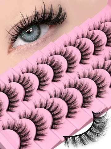 GROINNEYA Fluffy Manga Eyelashes