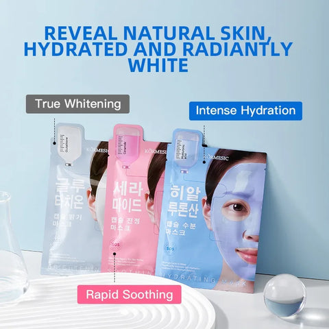 Hyaluronic Acid Ceramide Glutathione Facial Mask Capsules
