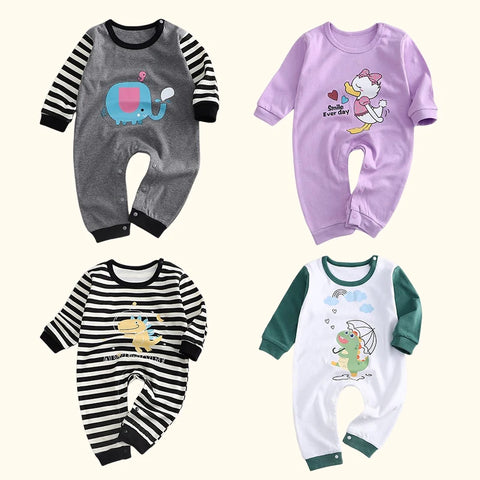 Cotton Baby Rompers - Newborn Bodysuit