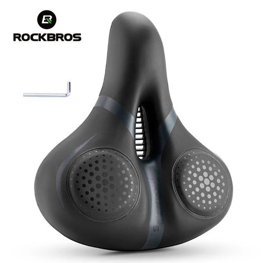 ROCKBROS Bicycle Saddle - Breathable Shock Seats for Ultimate Comfort