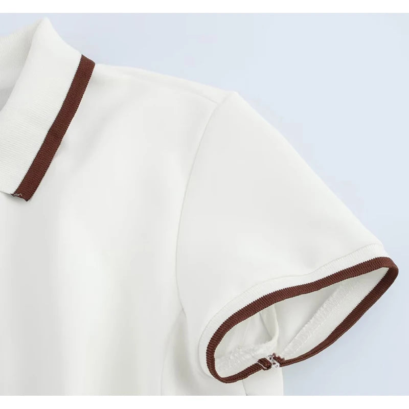 MUJER 2025 White Short Dresses for Women
