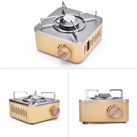 PACOONE Camping Gas Stove 2800W High Firepower Portable Cassette Furnace Outdoor Gas Burner