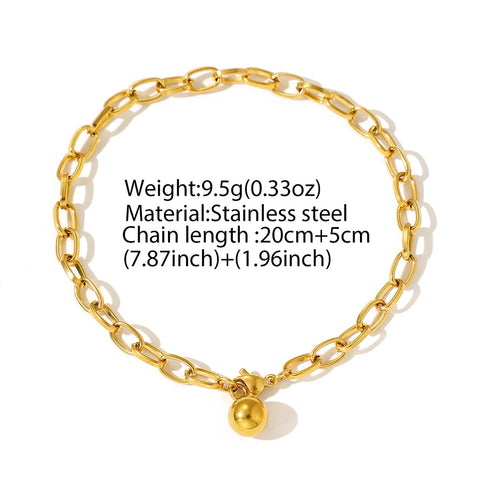Minimalist Stainless Steel Tassel Bracelets for Women - Chic Jewelry for Banquet Gifts