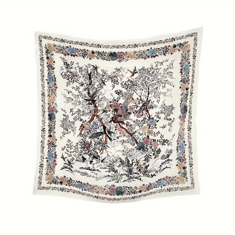Vintage Floral Women's Scarf Bandana Headband