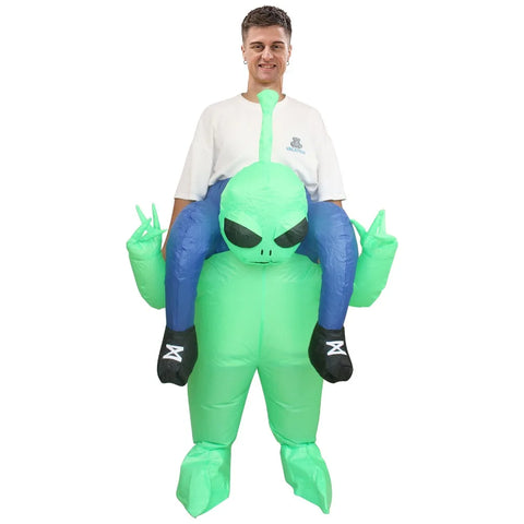 Halloween Inflatable Alien Costume for Adults