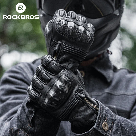 ROCKBROS Full Finger Racing Handschoenen - Tactische Motor- en Fietsbescherming