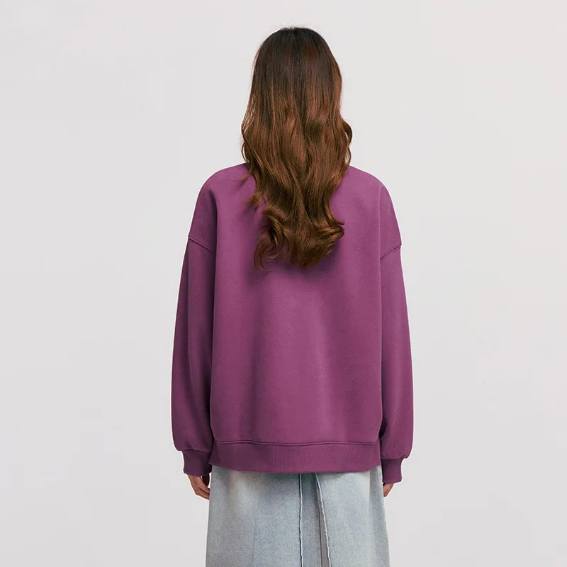 Semir Women's Trendy Oversized Fleece Sweater