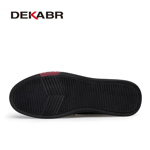 DEKABR Echte leren vrijetijdsloafers