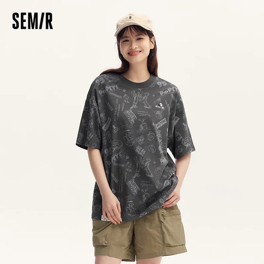 Semir T-shirt met korte mouwen voor dames Popeye Co-branded 2024