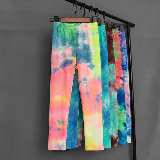 Colorful Fluorescent Leggings for Girls