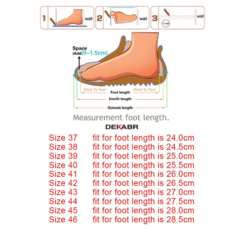 DEKABR Herenmode Loafers - Comfortabele Instappers