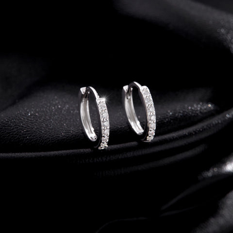 MODIAN D Color Sparkling Moissanite Earrings