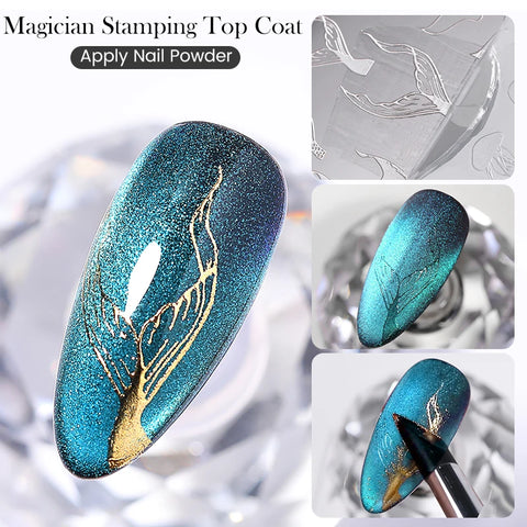 BORN PRETTY 5ml Magician Stamping Top Coat