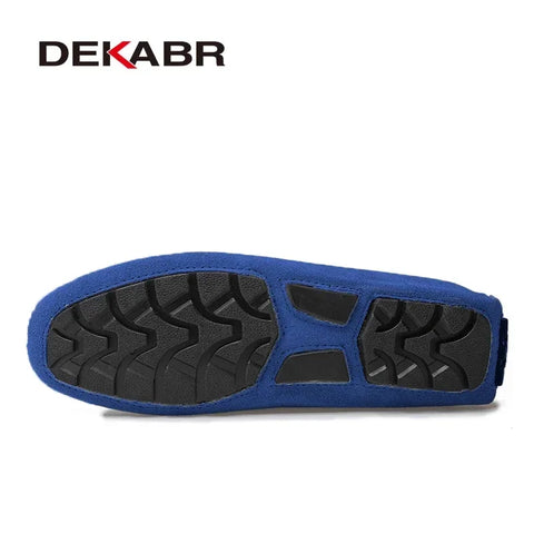 DEKABR Handgemaakte Heren Loafers Luxe Echt Lederen Casual Schoenen