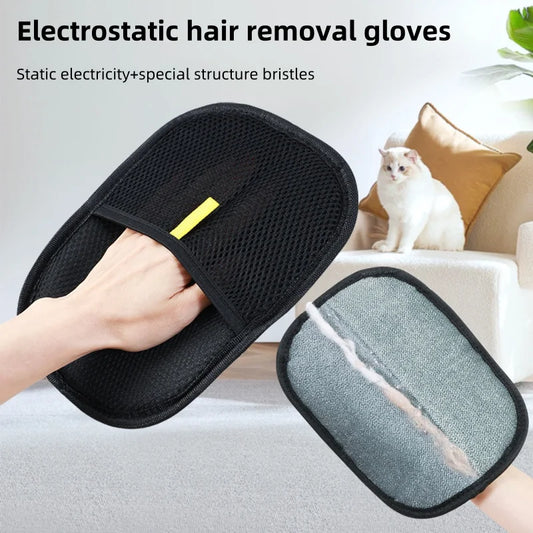 1 or 2pcs Pet Grooming Gloves - Effective Hair Remover for Dogs & Cats