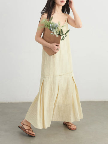 CHIC VEN Women Dress Sets - Stripe Shirt & Loose Casual Dress