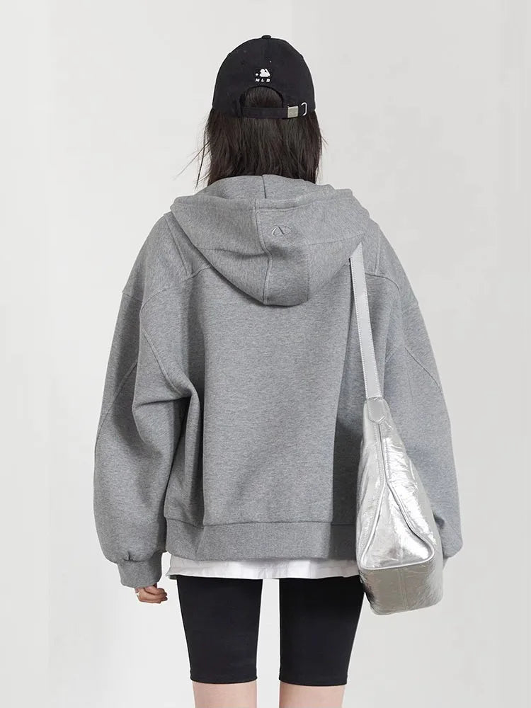 CHIC VEN Women Drawstring Hooded Sweatshirt