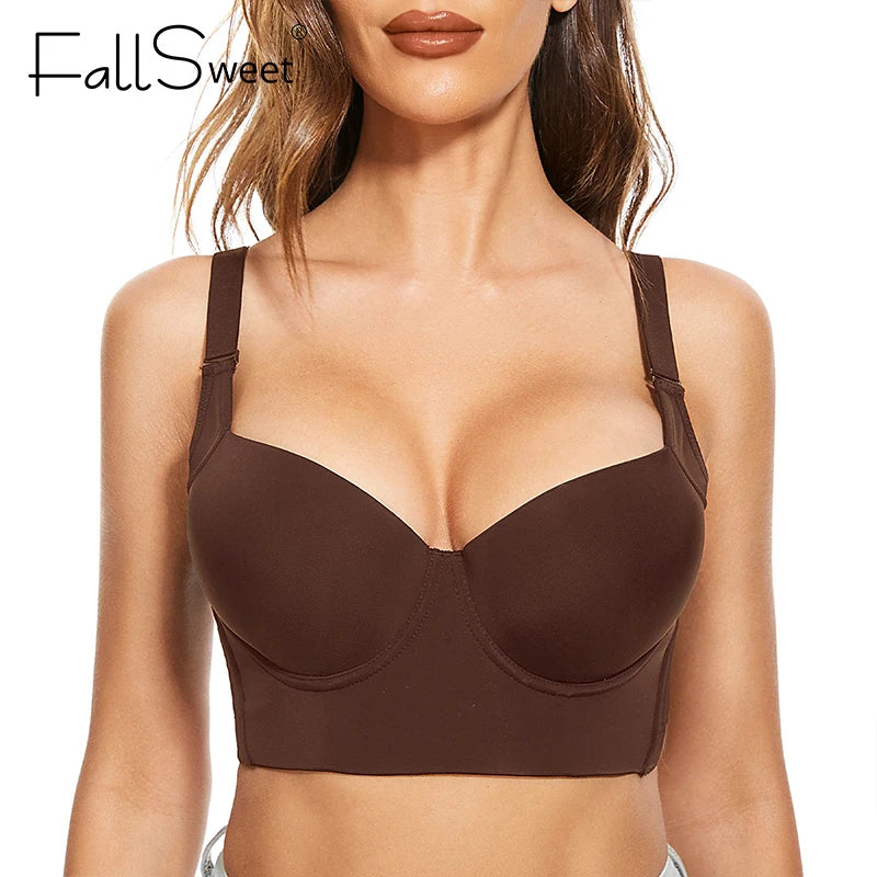 FallSweet Push Up Bra - Longline Bralette