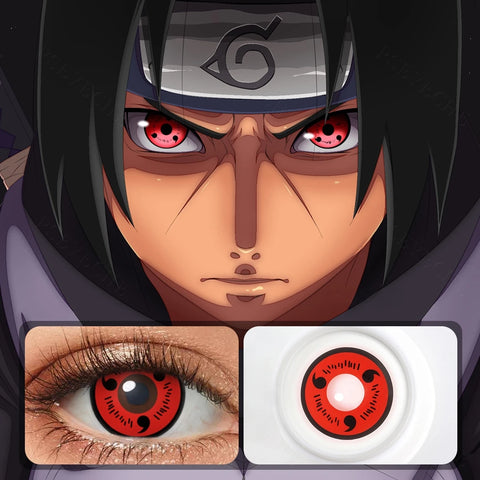 Sharingan Rinnegan Contact Lenses with Prescription