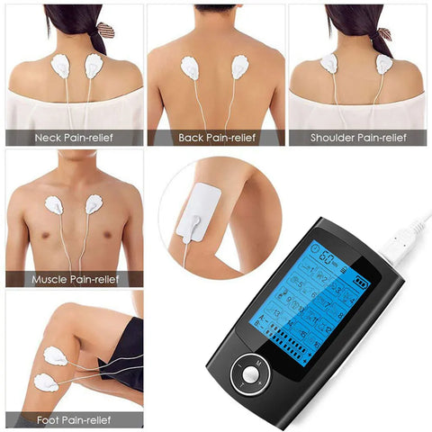 TENS Unit 16 Modes Electric EMS Muscle Stimulation Relax Body Massager