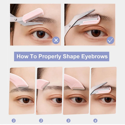 Karsyngirl Eyebrow Trimming Knife Set for Perfect Eyebrows