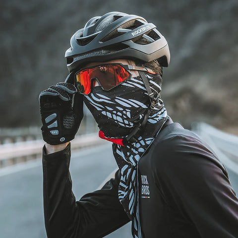 ROCKBROS Zomer Driehoek Gezichtsmasker - UV-Beschermende Fiets Bivakmuts